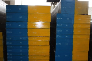 H13 Tool Steel in the Otai Steel Warehouse in Dongguan