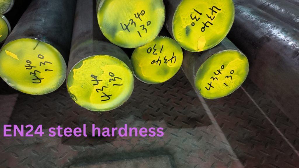 EN24 steel hardness