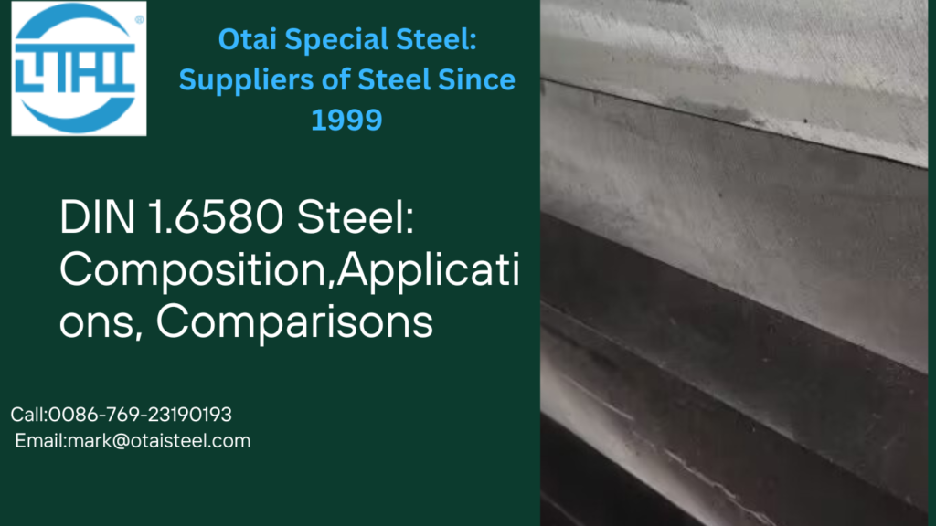 DIN 1.6580 Steel: Composition,Applications, Comparisons 