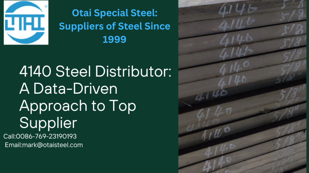 4140 Steel Distributor: A Data-Driven Approach to Top Supplier