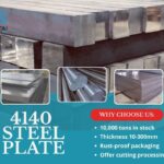 Understanding the characteristics of 4140 prehard alloy steel plate